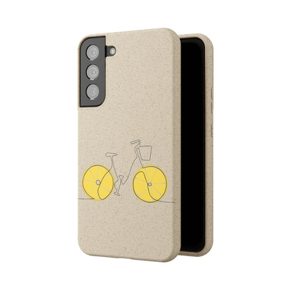 Biodegradable phone Cases Lemon cycle