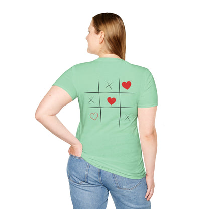 Heart Unisex Softstyle T-Shirt Crew neck