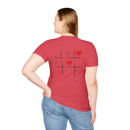 Heart Unisex Softstyle T-Shirt Crew neck