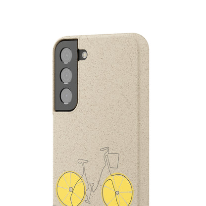 Biodegradable phone Cases Lemon cycle