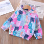 Girls' Printed Cartoon Jacket