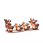 Decoration Shooting Candle Elk Pulling Car Candle Cup