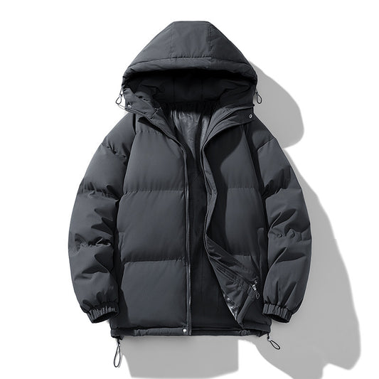 Men's Hooded Coat Thickened Cotton-padded Jacket