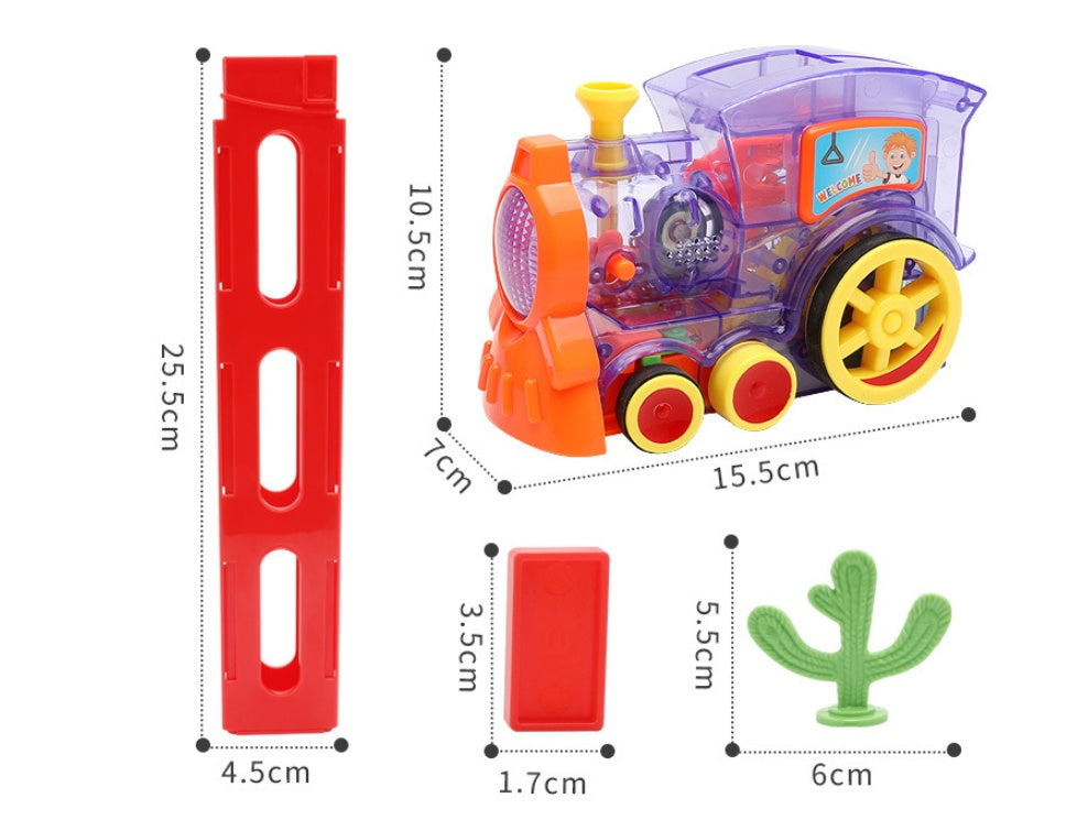 Baby Puzzle Automatic Building Blocks Train Toy