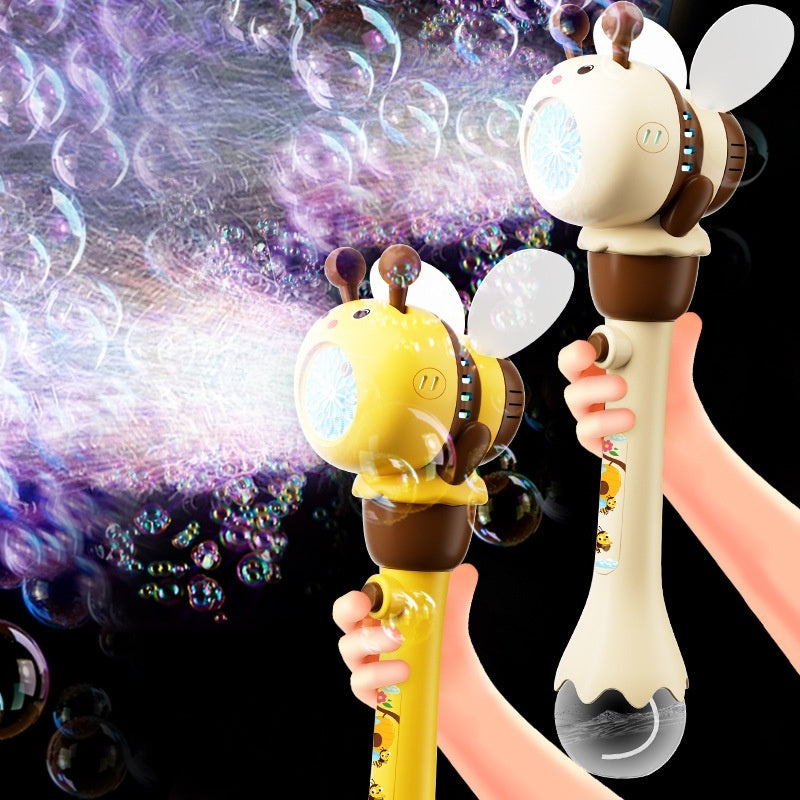 Childrens Electric Bee Bubble Machine Toys