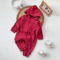 Baby Winter Clothes Hooded Going Out Rompers Jumpsuit