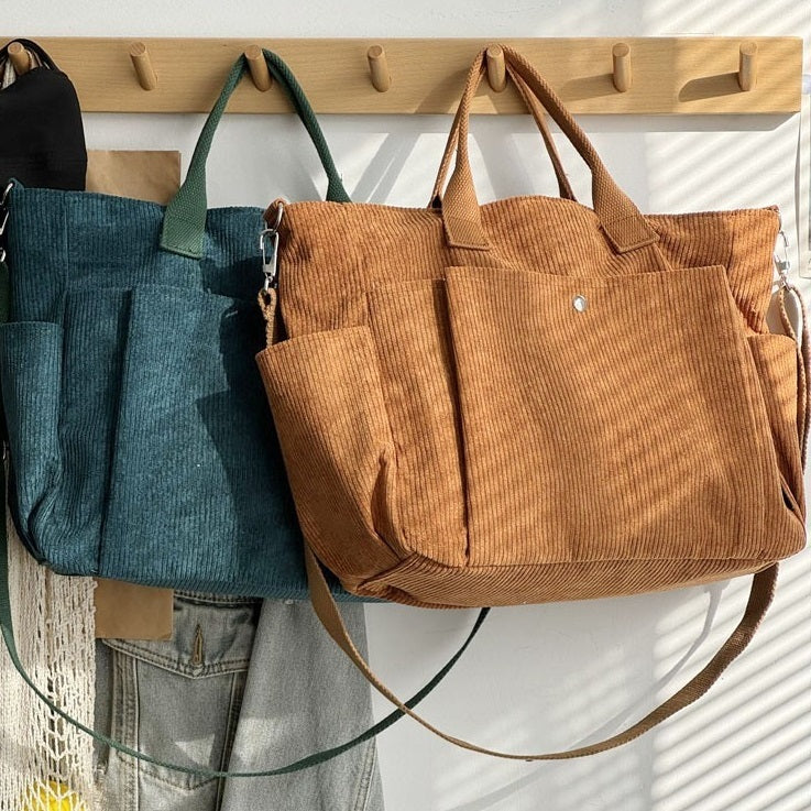 Corduroy Shoulder Bags