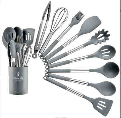 Heat Resistant Spatula Cooking Kitchen Tool Set