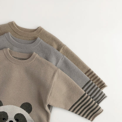 Kids' Sweater Baby Boy And Girl Pullover Base Knitwear