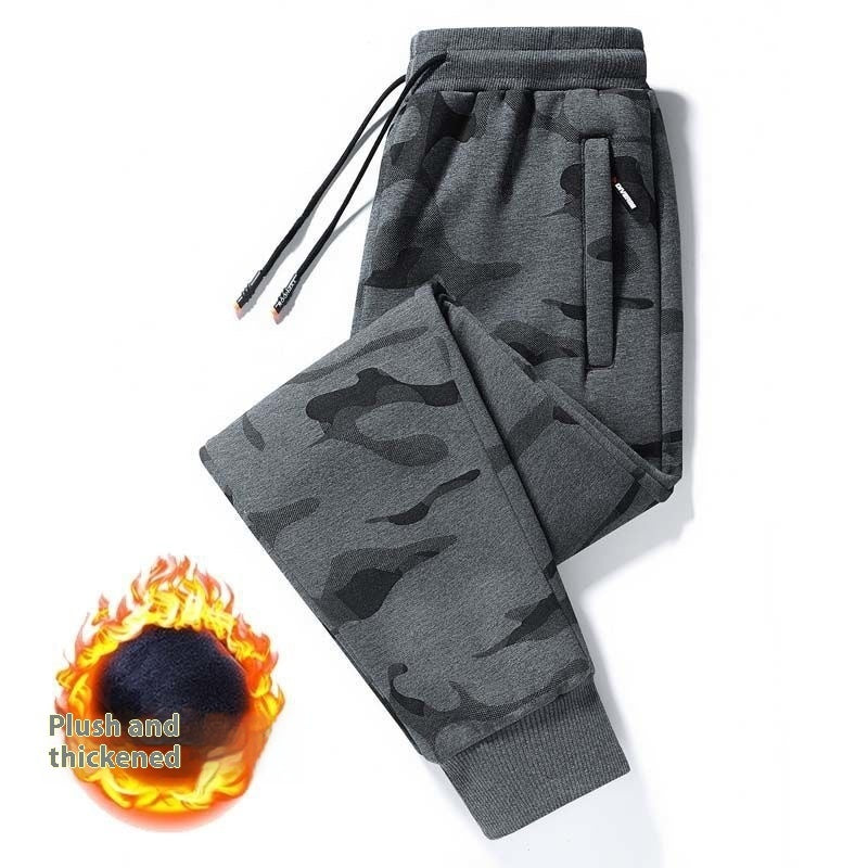 Men's Cotton Pants Plus-sized Ankle Banded Pants