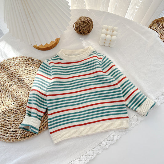 Children’s Striped Knitted Top