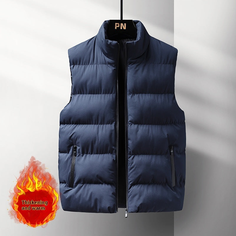 Slim Fit Warm Vest Jacket