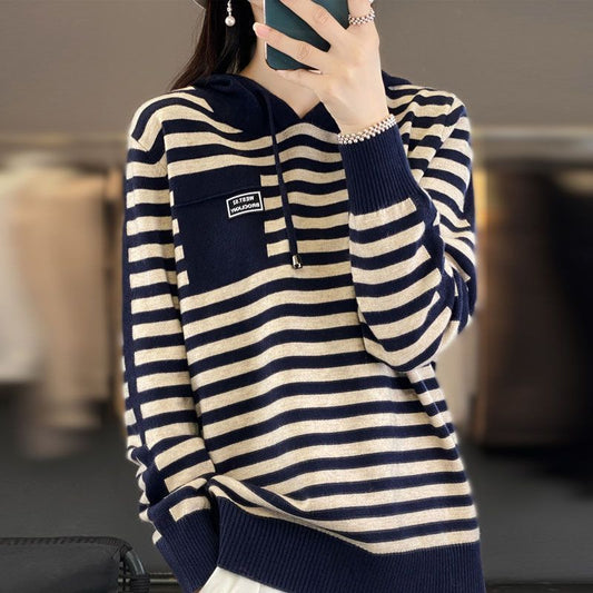 Hooded Wool Base Shirt Women