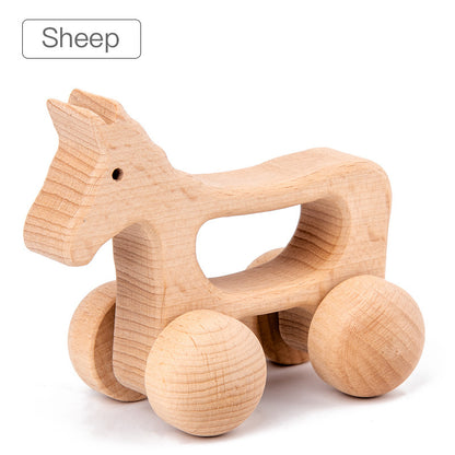 Wooden Toy Animal Cute Shape