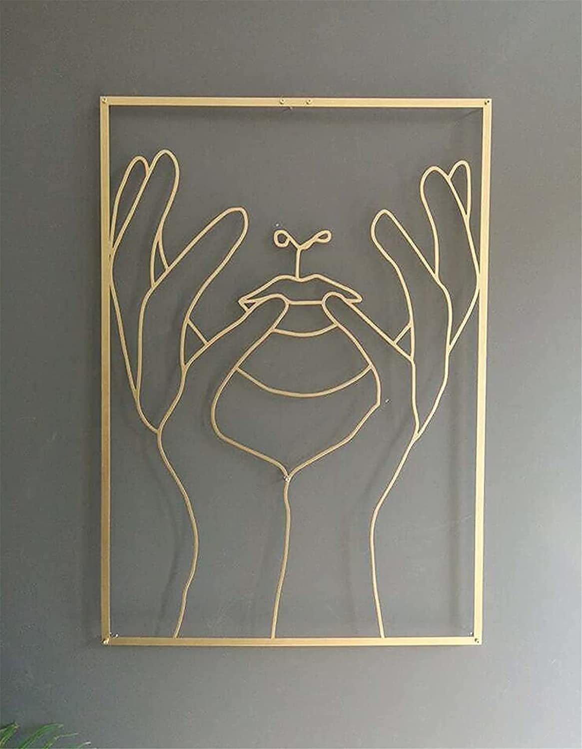 Female Line Art Acrylic Wall Decoration Female Body