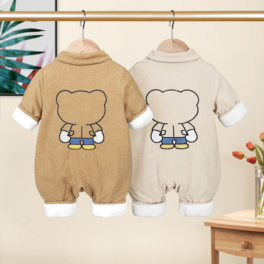 Infant Spring Double Layer jumpsuit