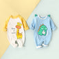 Long-sleeved Romper Girl Baby Clothes Autumn Suit