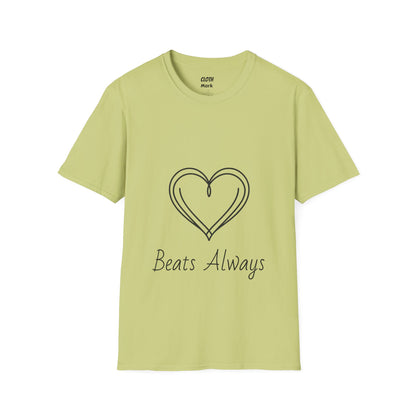 Heart Unisex Softstyle T-Shirt Crew neck