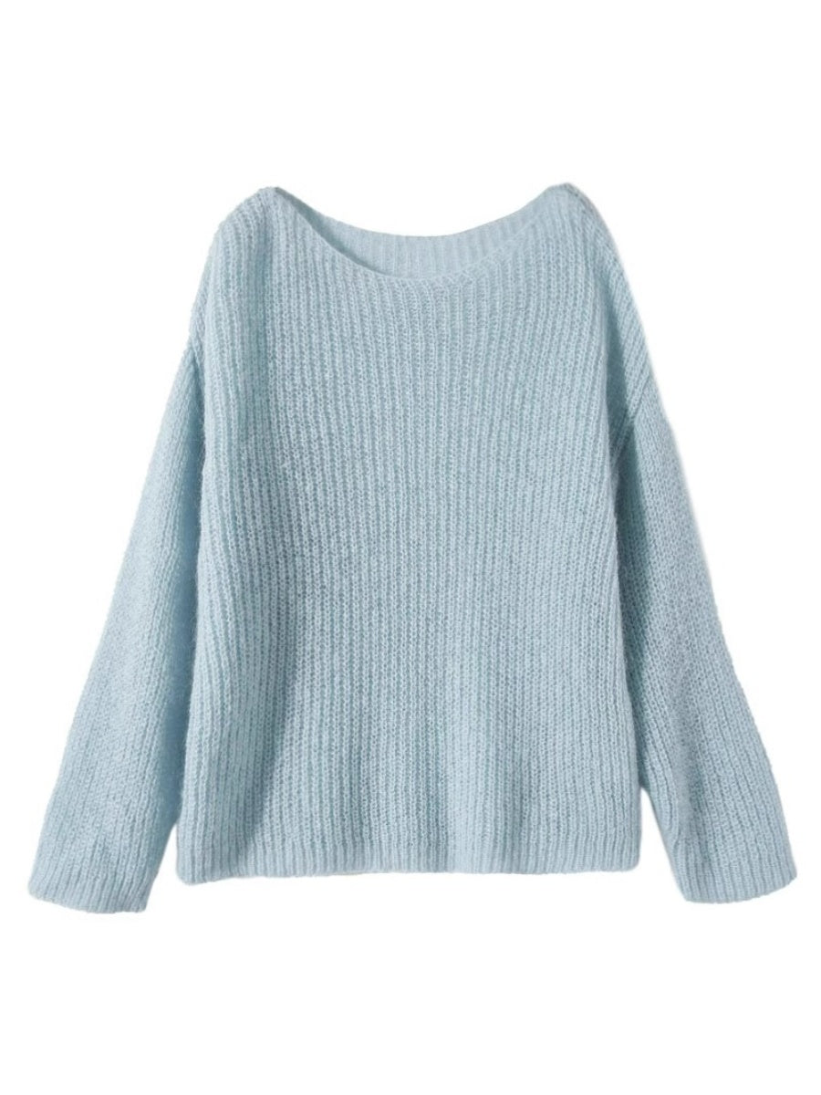 French Style Loose And Idle Knitwear Top