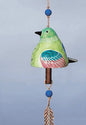 Bird Wind Chime Resin Spring Garden Ornament