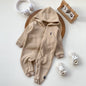 Baby Winter Clothes Hooded Going Out Rompers Jumpsuit