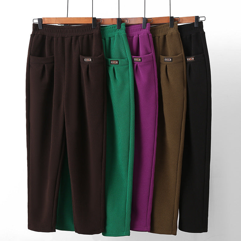 Womens Stretch Slimming Trousers