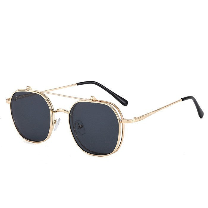 Flip Dual-use Double-layer Sunglasses