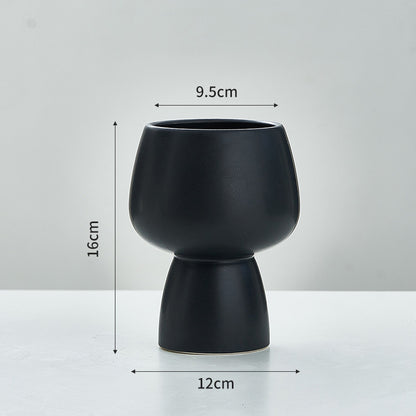 Minimalist Desktop Home Ceramic Flower Ware