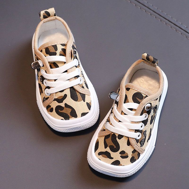 Solid Color Canvas Shoes For Girls Trendy Korean Style Boy's Sneakers