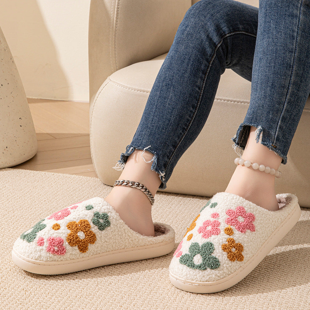 Cotton Slippers Women's Home Indoor