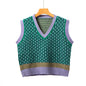 Womens Sleeveless Knitted Vest