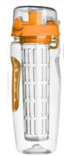 Plastic Sport Fruit Infuser Water Bottle BPA-Free