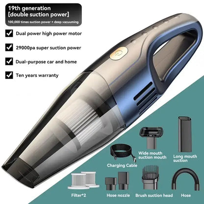 Portable Wireless Vaccum Cleaner