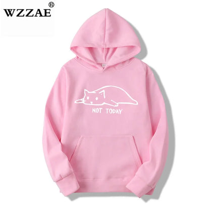 Mens Kawaii Cat pullover Hoodies