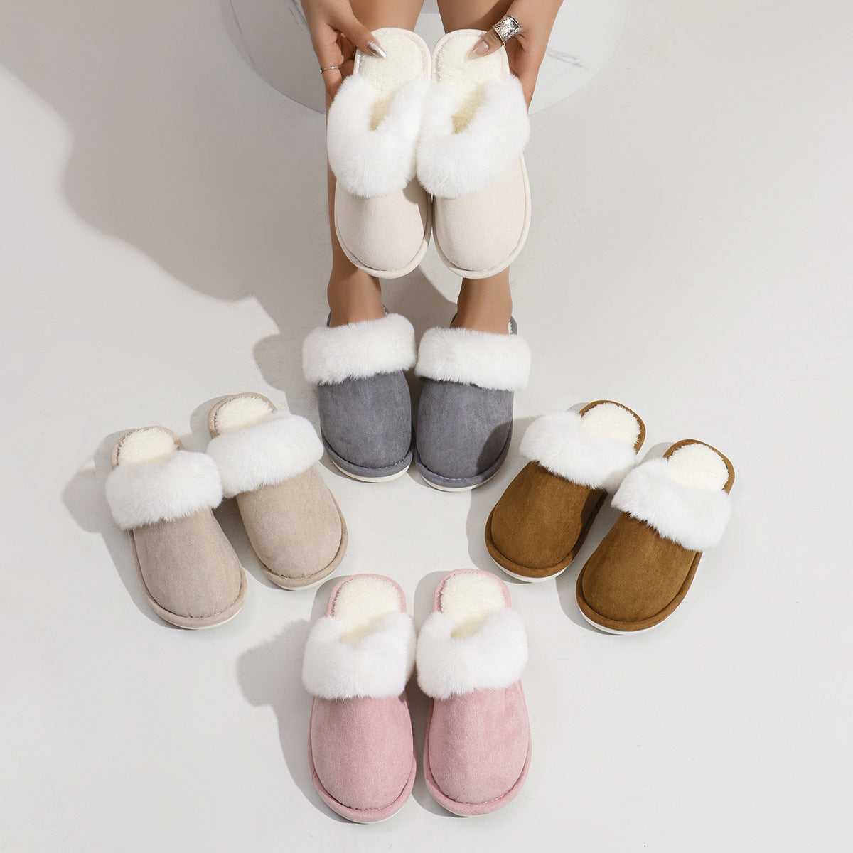 Winter Warm Plush & Soft Fuzzy Slipper