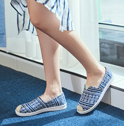 Woman Lazy Canvas Shoes