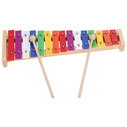 Xylophone Instrument with 2 Mallets for Kids