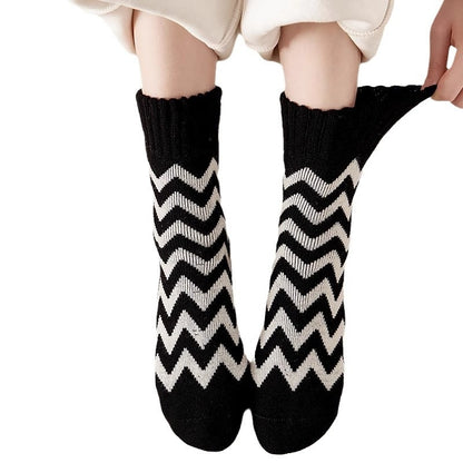 Thick Female Winter Fleece Lined Snow Warm Floor Socks