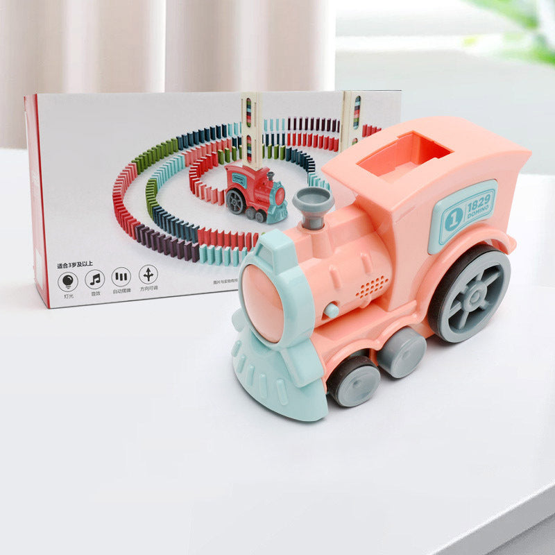 Baby Puzzle Automatic Building Blocks Train Toy