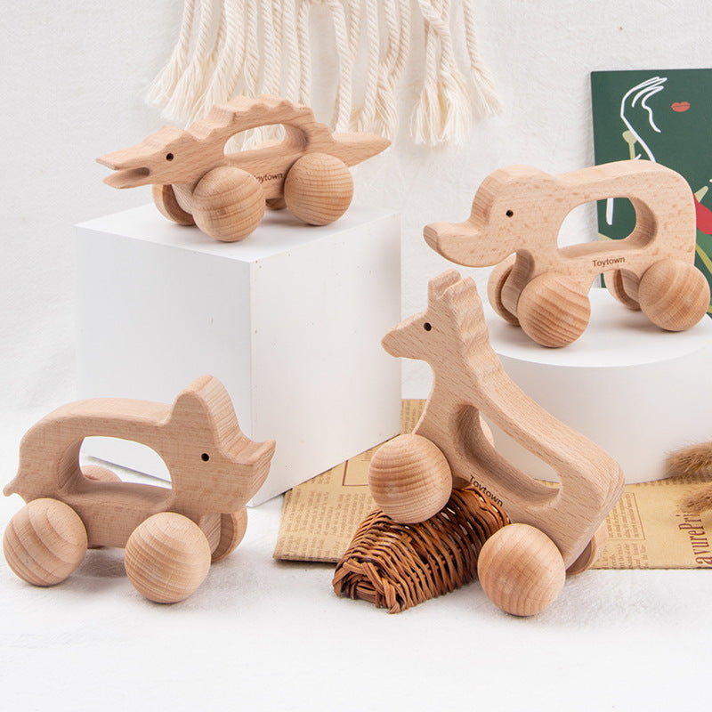 Wooden Toy Animal Cute Shape