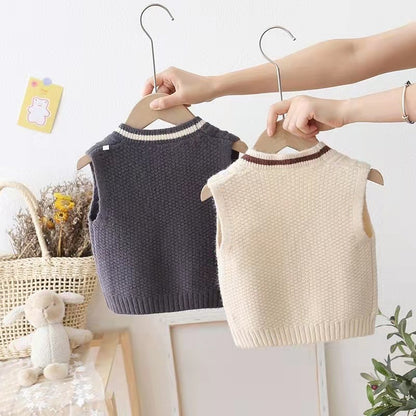 Baby Sweater Vest Outwear