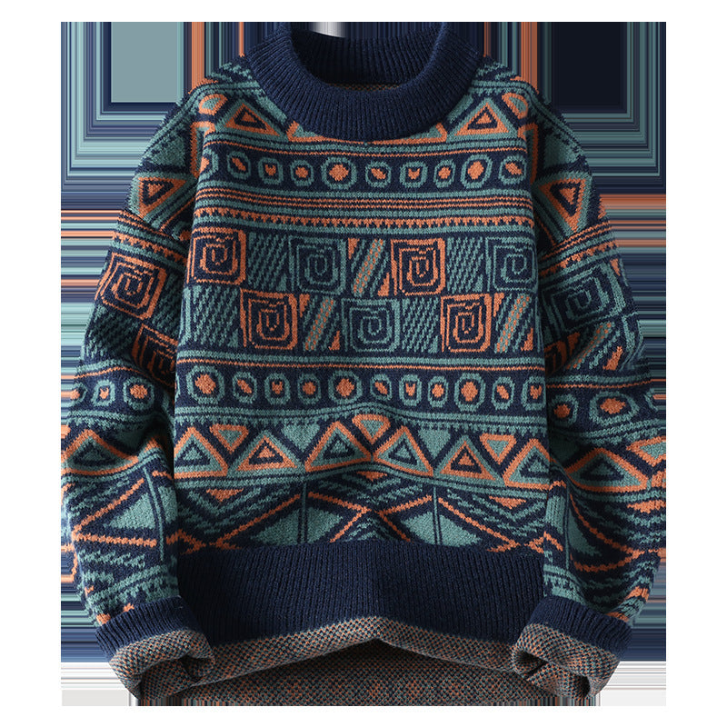 Men's fitted Pullover Sweater