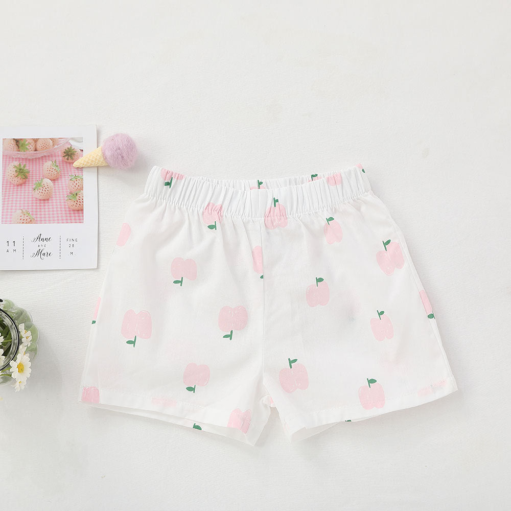 INS Pop Male And Female Baby Printing Summer Shorts