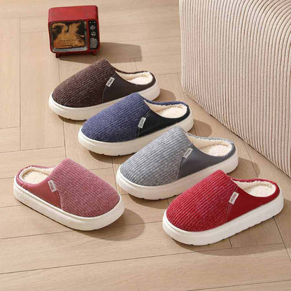 Winter Warm Plush Home Slippers