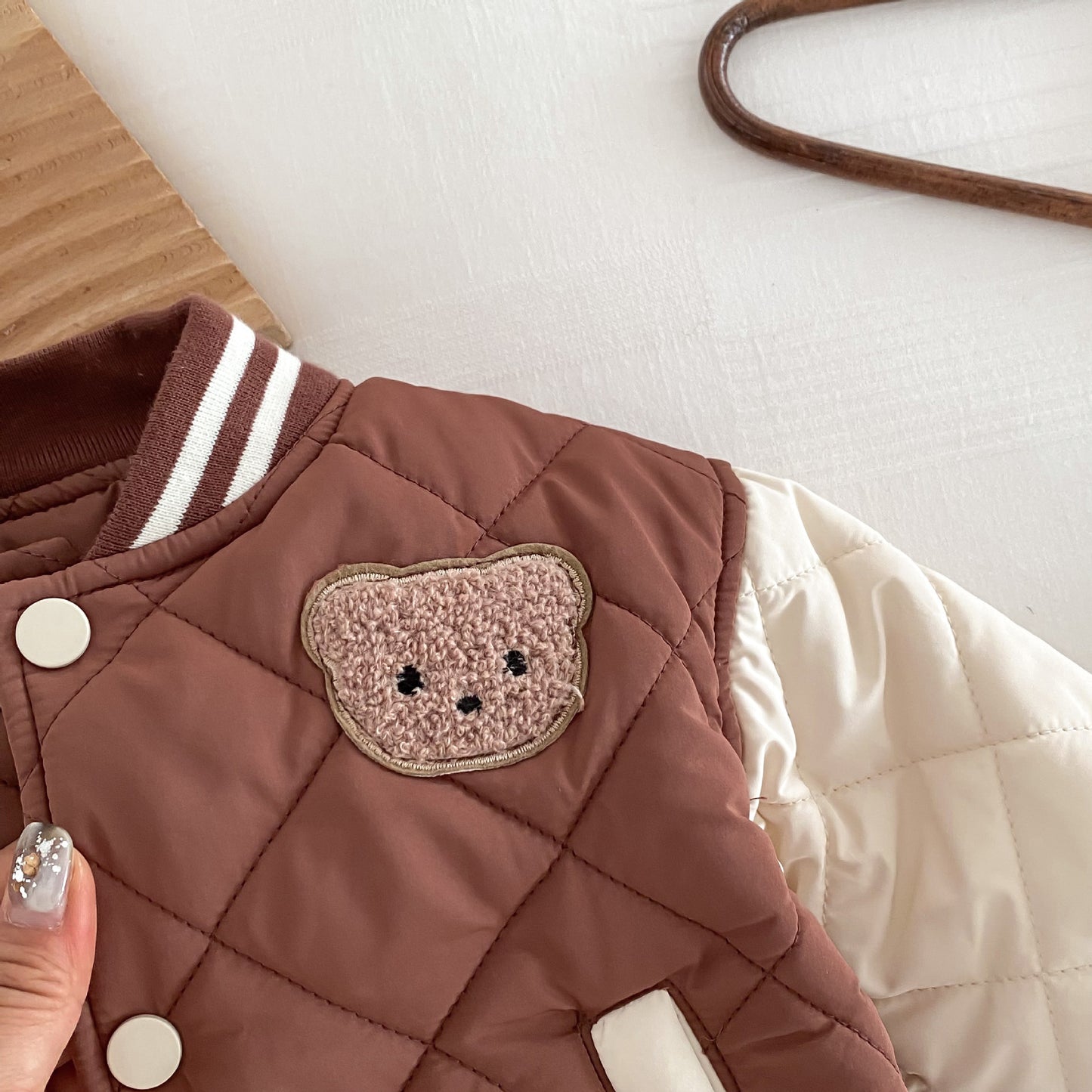 Children Thick Baseball jacket