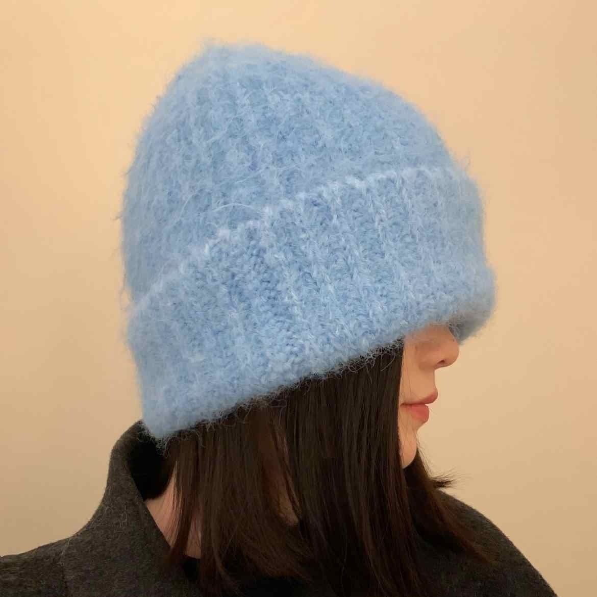 Alpaca Knit Woolen Hat