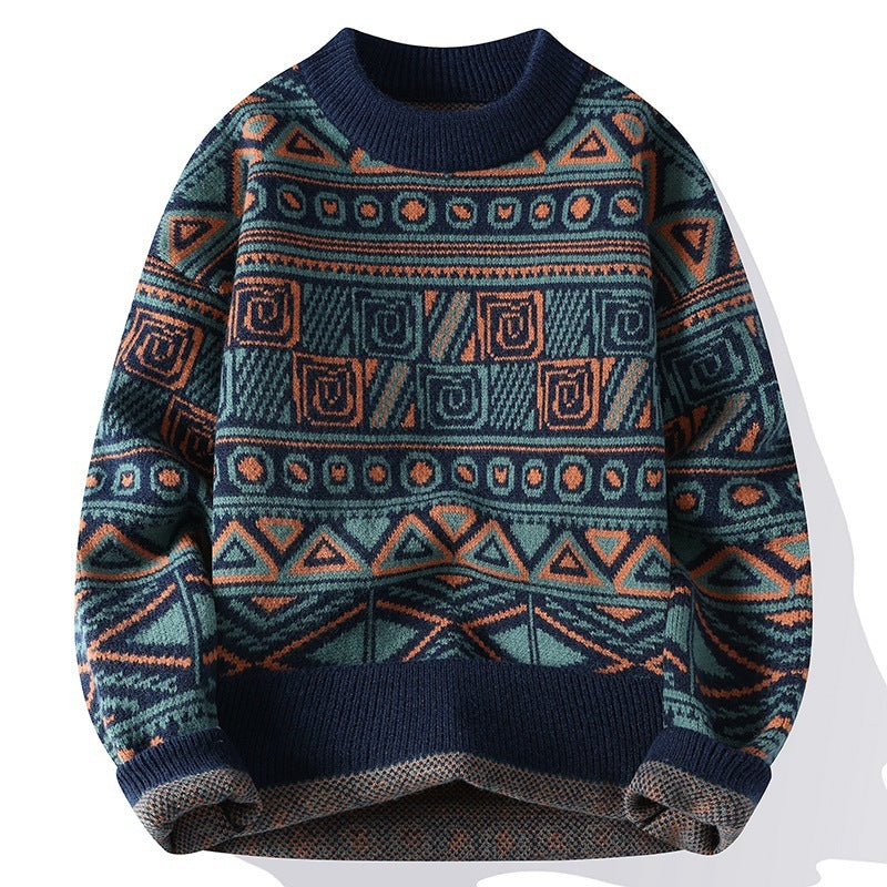 Men's fitted Pullover Sweater