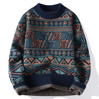 Men's fitted Pullover Sweater