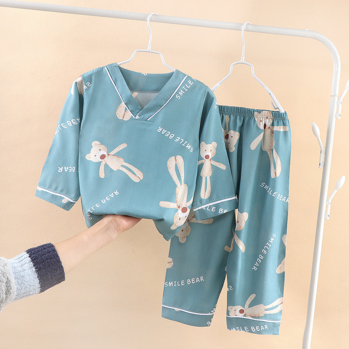 Children's Thin Print Homewear Set