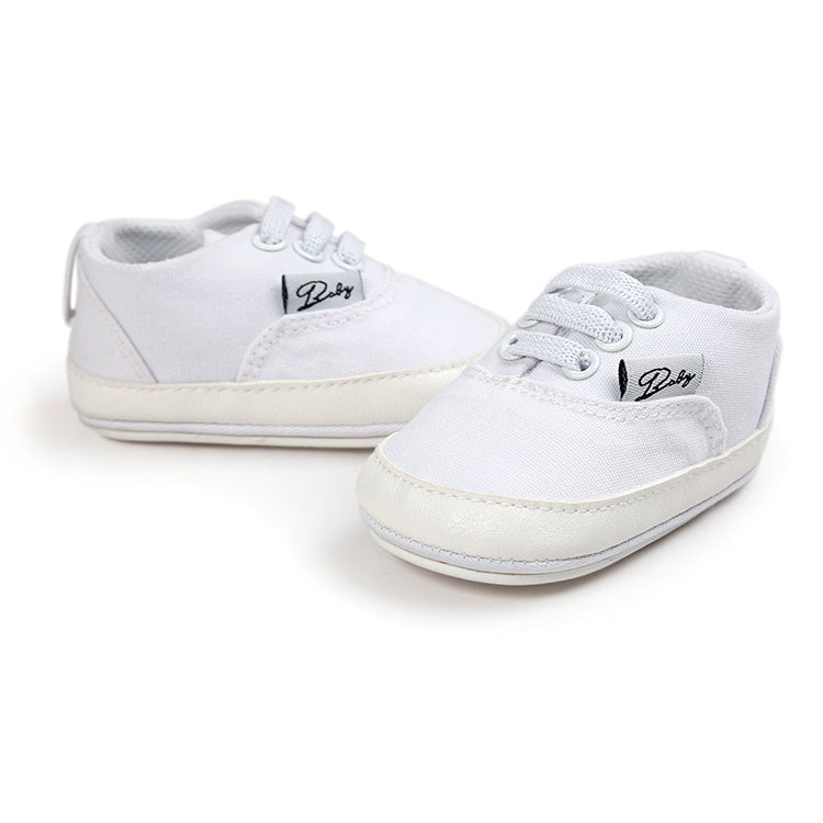 Childrens Elastic Band Canvas Shoes Non-slip Gommino